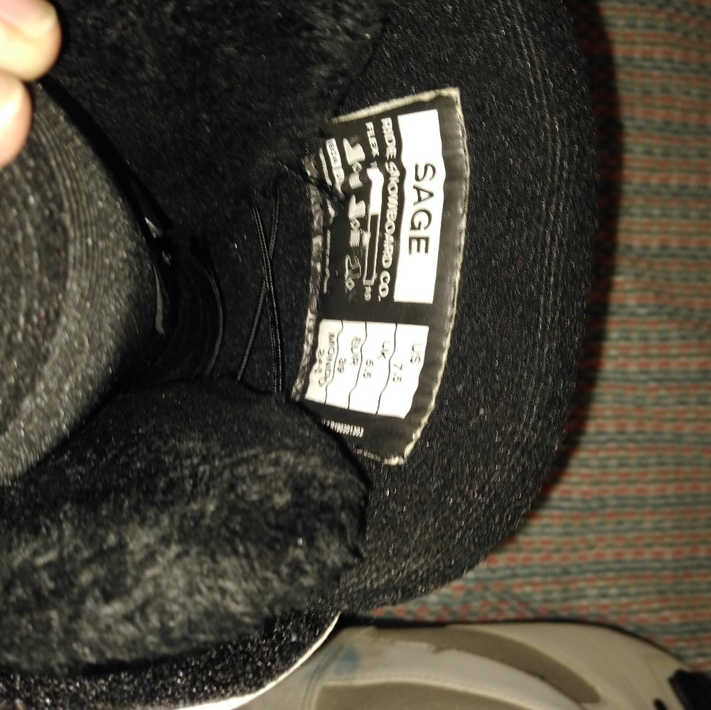 Ride Sage Women's Snowboard Boots Size 7.5 - Picture 8 of 12